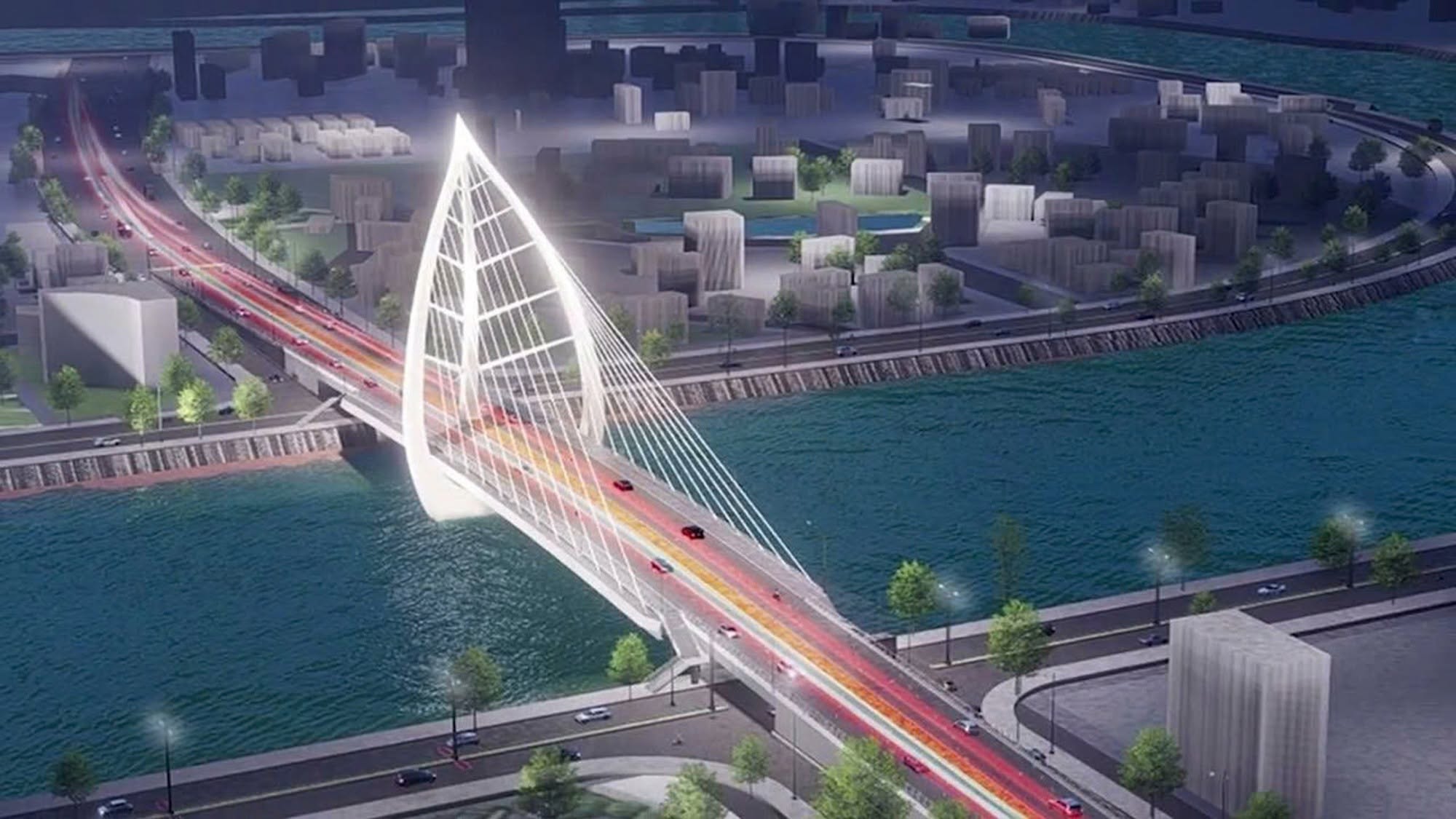 Quang Vinh 1 Bridge, Quang Vinh 2 Bridge and Connecting Road Network Project Linking Dong Bam Ward, Quang Vinh Ward and Cao Ngan Commune, Thai Nguyen City