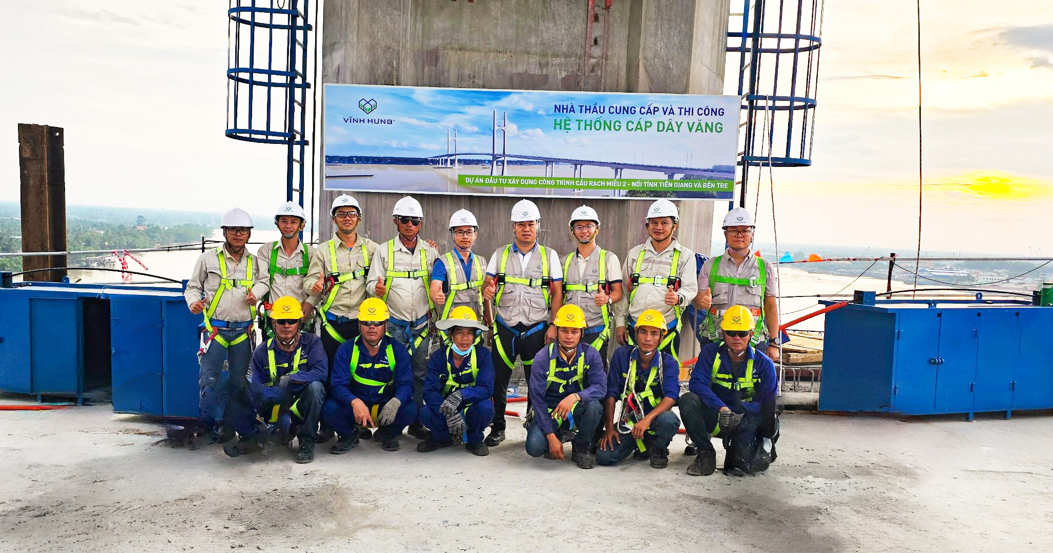 Dự án cầu dây văng Rạch Miễu 2