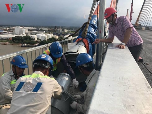 Cầu Bạch Đằng và những kỷ lục, công nghệ mới - Ảnh 2.