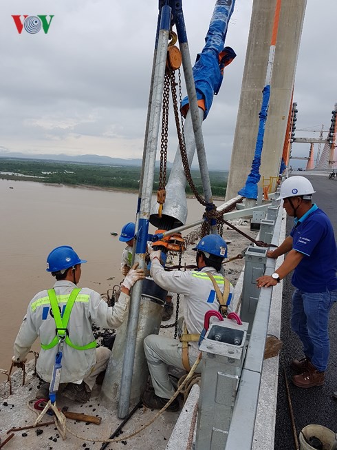 Cầu Bạch Đằng và những kỷ lục, công nghệ mới - Ảnh 3.